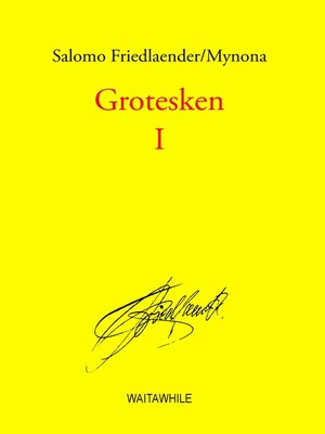 cover image of Grotesken I